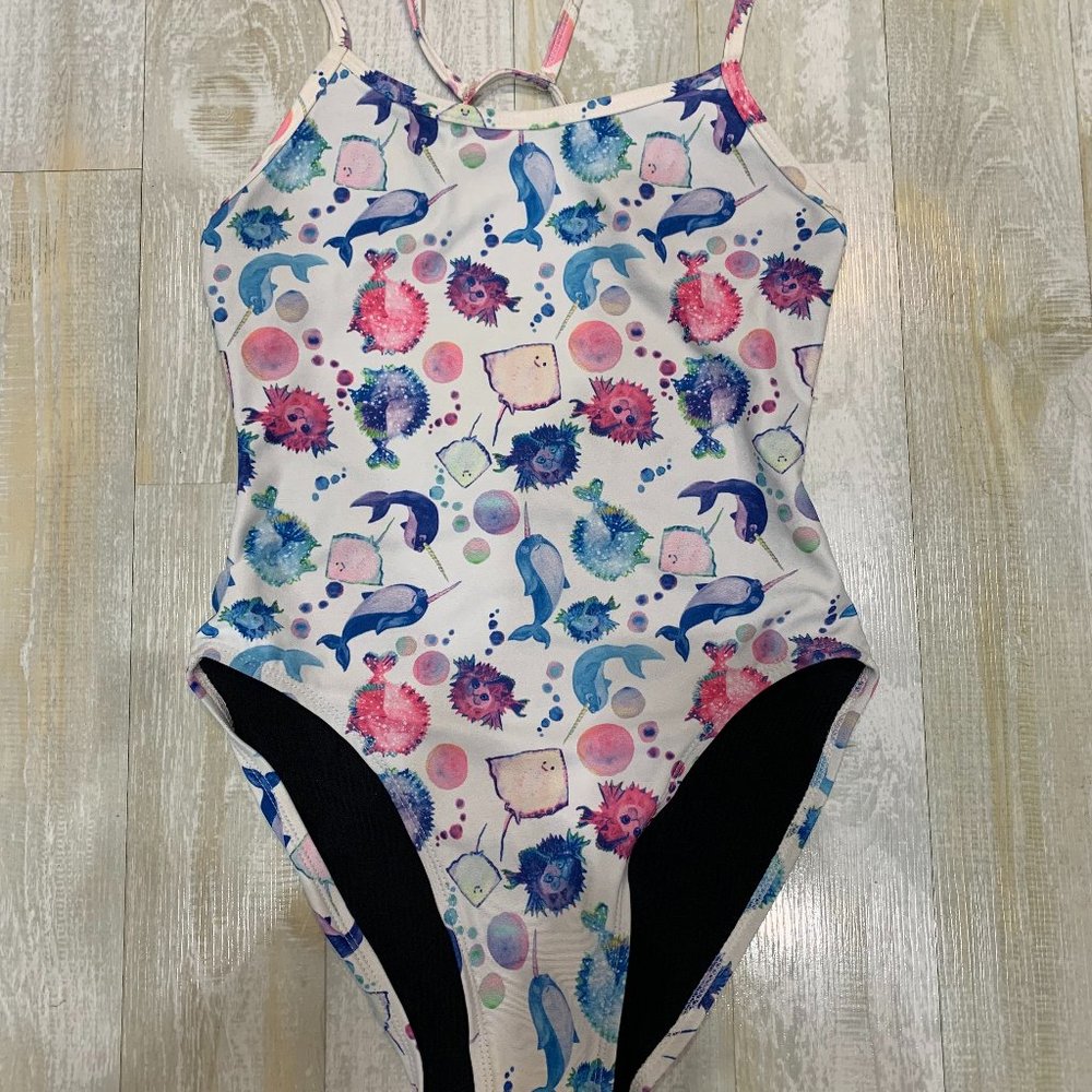 Ocean Friends Jolyn Tie-Back Onesie (Retired!)